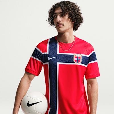 Nike Norway 2026 Stadium Home Chile Red/Chile Red/White XL
