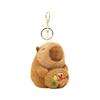 Capybara Plush Keychain Pendant – Cute Bag Ornament Toy Hanger