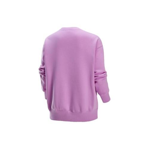Nike Solid Color Pullover Long Sleeve Sweatshirt for Women in Pink
