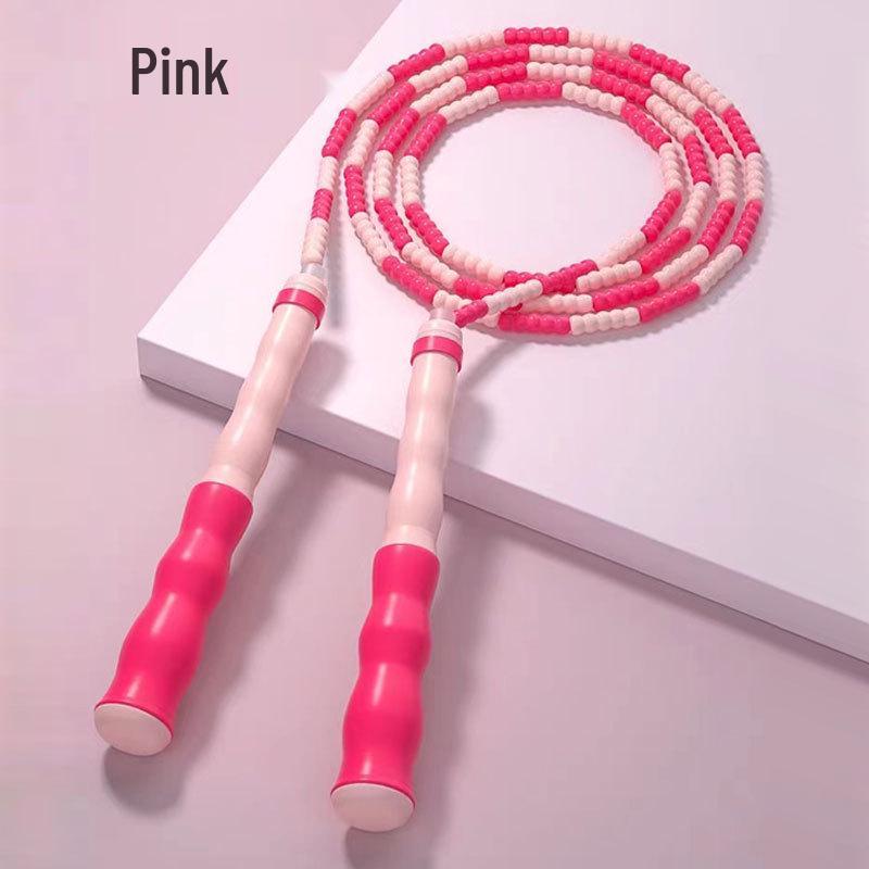 Adjustable Bamboo Jump Rope for Kids - Primary School & Kindergarten Beginner Special