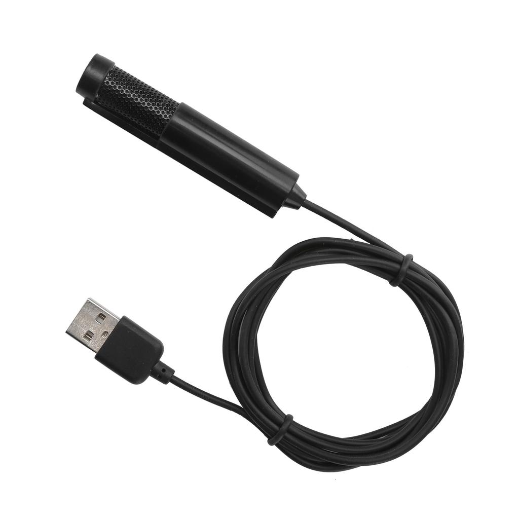 Mini USB Microphone for PC Laptop Portable Capacitive Mic for WIN7 8 10 OS X MSN SKYPEBlack