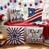 Independence Day Cushion Covers Pillowcase Fantasy-Inspired Home Decor Sofa Cushion Cover Living Room Bed Car Decor