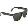 Ray Ban Wayfarer FoldinG Classic Green Classic G 15 Unisex sunGlasses Rb4105 601 54