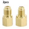 1/2 Acme Male Adapter Connectors 1/4 Female Flare Brass