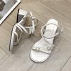 Exquisite und wunderschöne Sandalen mit hohen Absätzen im Feenstil, Damen 2025, neue Mode, vielseitiger Rock, Damensandalen