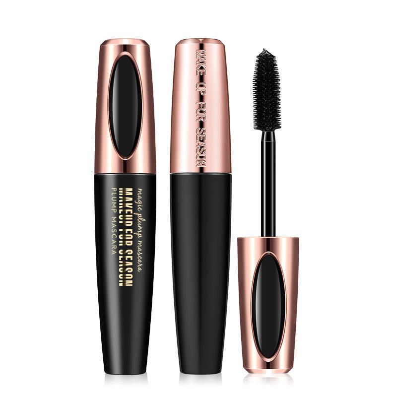 Macfee 4D Volumizing and Curling Mascara, Waterproof and Sweat Proof, Lengthening and Smudge Proof, Long Lasting Non Flaking чёрный