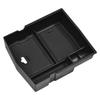 Black ABS Car Center Console Armrest Storage Tray Insert