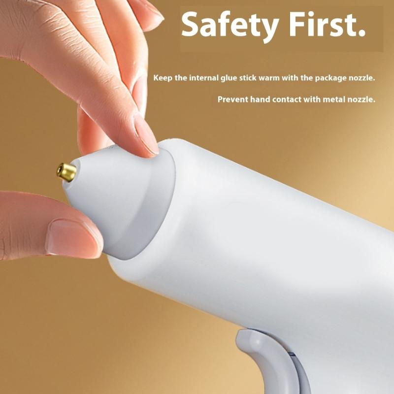 Lightweight Cordless Adhesive Applicator Efficient Heating Element Ergonomic Design Long Lasting Fit for Precise Bonding