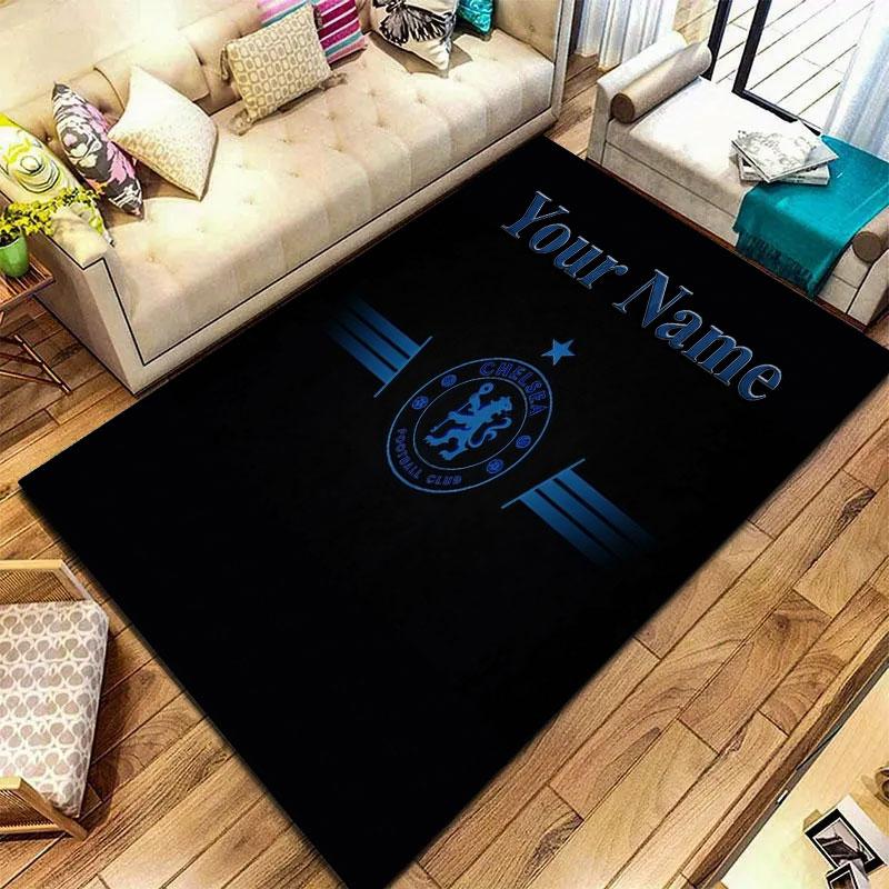 Chelsea F Custom Name Carpet Rug for Living Room Bedroom Home Sofa Decoration,Kids Play Non-slip Floor Mat