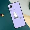 Cartoon Samoyed Dog For Realme 15 14 10 11 12 13 Pro Plus C65 C67 C71 C63 C61 C55 C51 C53 C75 GT6 GT7 Pro Case