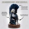 Oud-Griekse Agamemnon Helm – Stalen Trojaanse Oorlog Krijger Pantser, Handgemaakte Odyssey Film Cosplay Helm