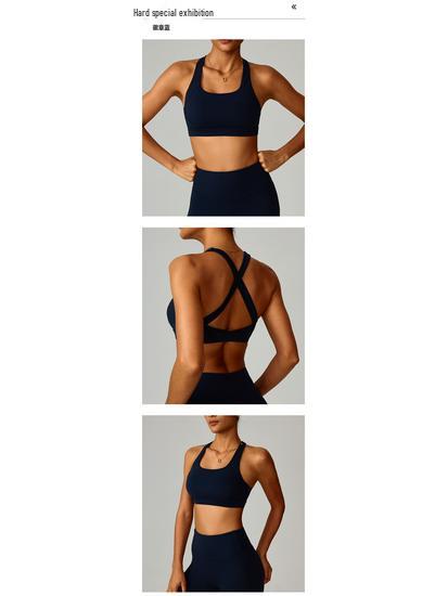 Cloud-Feel Shockproof Yoga Bra Tank - Quick-Dry High-Intensity Sportswear