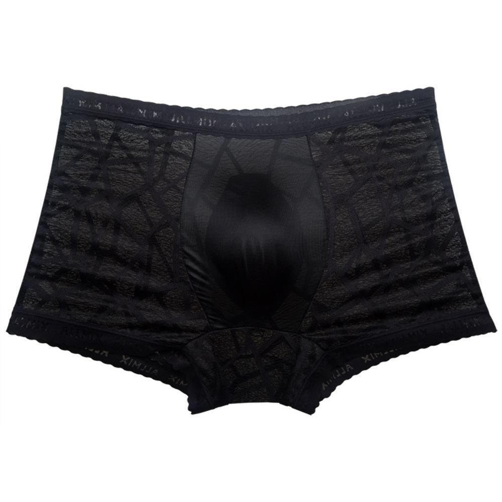 Low Waist Lace Shorts Boxers Underpants Underwear for Men Creative Men Boxer Briefs  Men