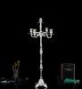 Luxury H65 /85/105cm 5lights Metal Candle Holders Tall Floor Candle Lantern Christmas Decorations For Home Decoration