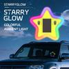 Plastic Car Atmosphere Light Universal Decorative Window Light New Solar LED Light  Auto Decor