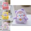 Endearing Plush Cat Doll Keychain Soft And Cuddly Bag Accessory