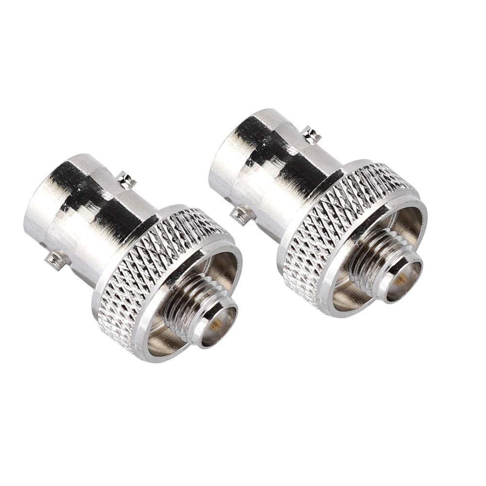 SMA BNC Conversion Connector 2pcs SMA Male To BNC Female Converter Adapter SMA Female