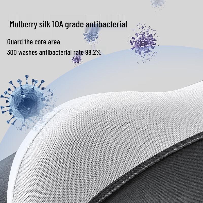 Mao Ren Herren Modal Seide Antibakterielle Boxer Briefs 4er-Pack