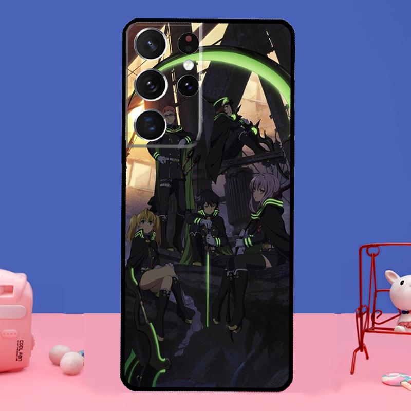 Anime Owari no Seraph Of The End Hülle für Samsung Galaxy S21 S22 Ultra S20 FE S8 S9 S10 Note 10 Plus Note 20 Ultra Coque