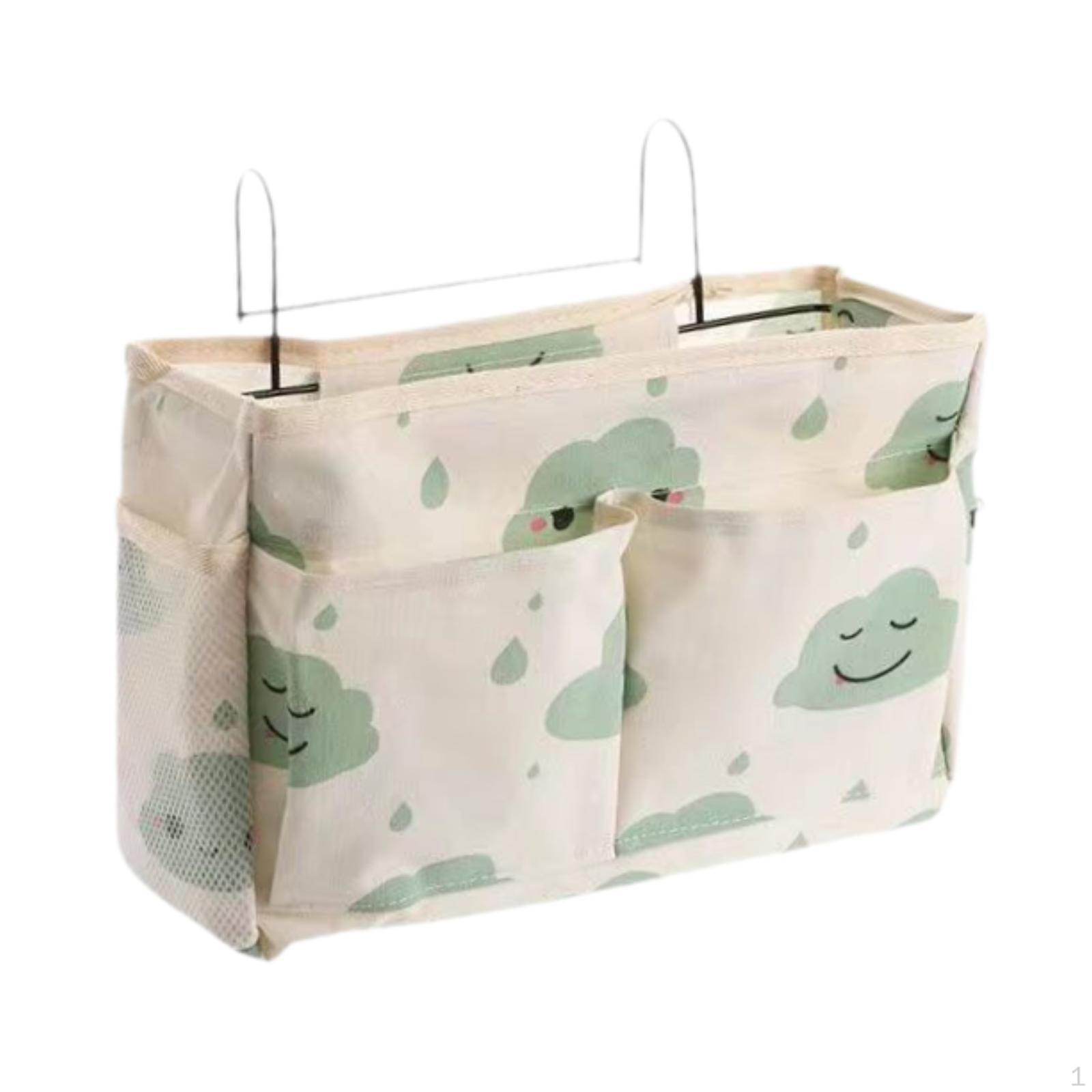 

Приліжковий підвісний органайзер. Кошик для зберігання. Кишеня для ліжка в гуртожитку для ключів від дому