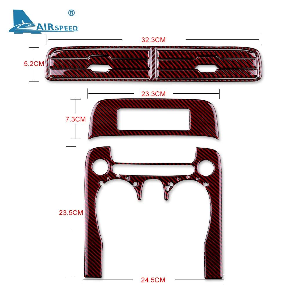 Carbon Fiber Interior Sticker for Chevrolet Camaro 2010-2011 AC Panel Cover
