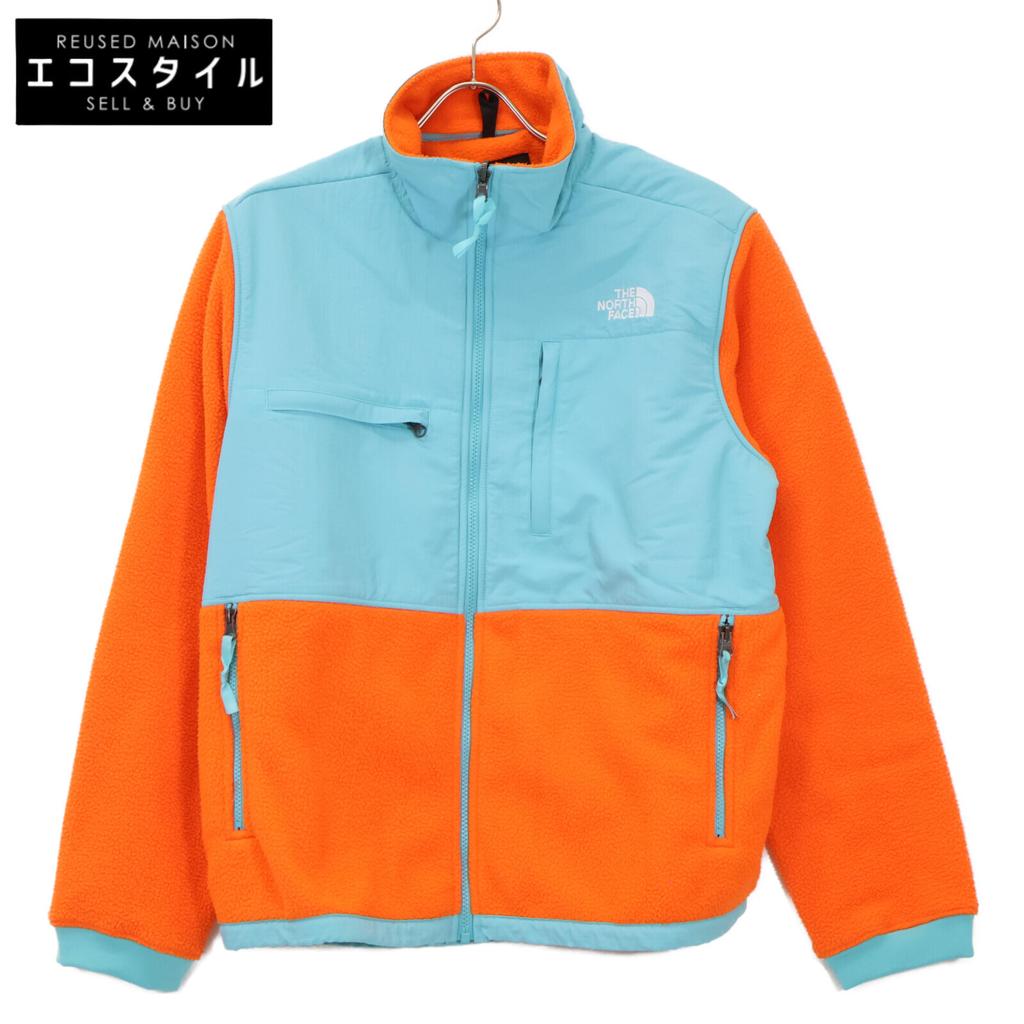 THE NORTH FACE NF0A4QYJ Orange x Blue DENALI 2 JACKET / Boa fleece jacket Jacket L Orange/BlueUsed