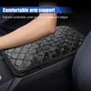 Plush Car Center Console Pad, Bling Diamond Car Armrest Cover, Soft Seat Box Cover Protector, Universal Car Interior Decoration Accessories Fit Most