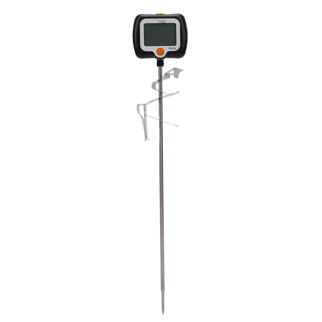 Digital Candy Thermometer with Pot Clip 25cm Stainless Steel Probe Kitchen Cooking Thermometer for Jam Chocolate Candy