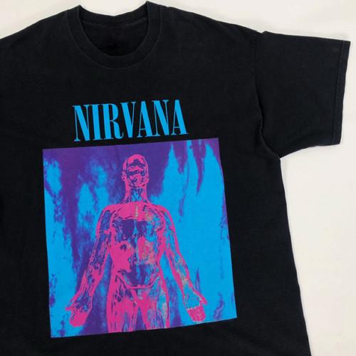 

90-е Nirvana Sliver Новая футболка Топы Футболка 4XL