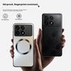AG MagneticPhone Case for Xiaomi Redmi K70E, Matte Full Coverage Ultra-Thin Shockproof Anti-Fingerprint Case - Graphite Black