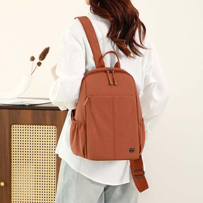 Women's Backpack Large Capacity Solid Color Backpack