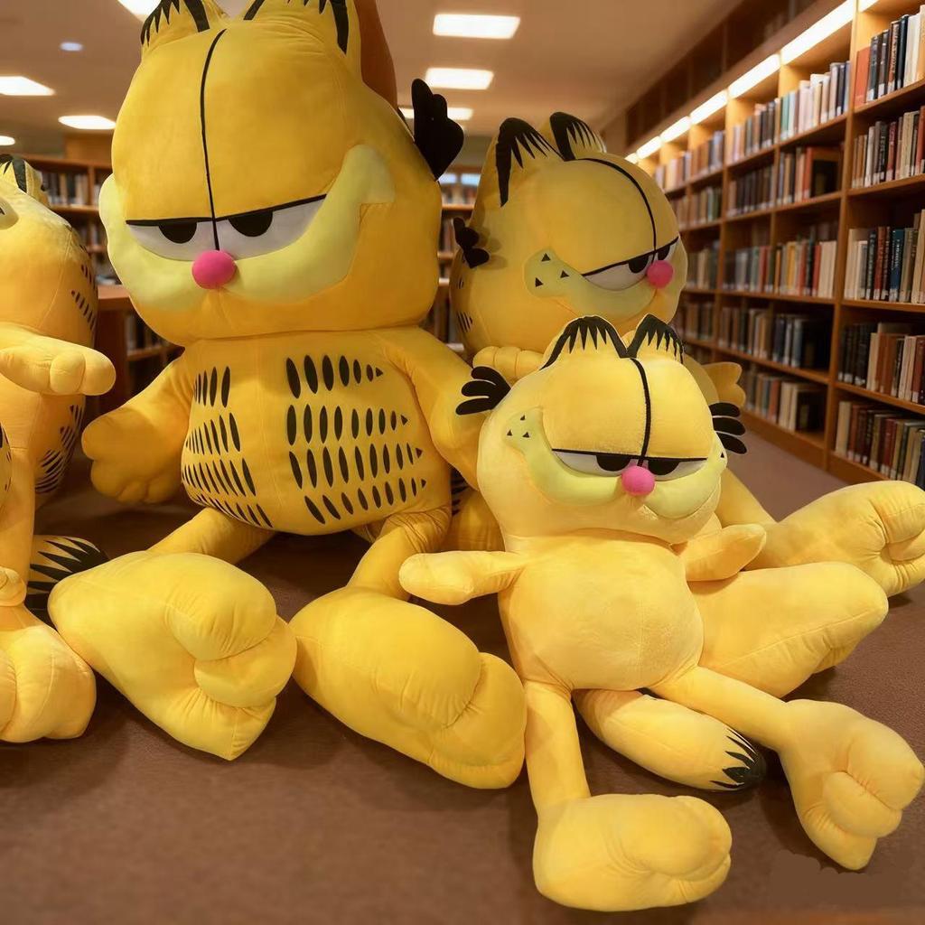 Large Orange Garfield Plush Toy - Fat Cat Doll Gift