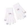 Embroidered Gloves Women Cute Cartoon Smile Bear Autumn Winter Warm Unisex Knit