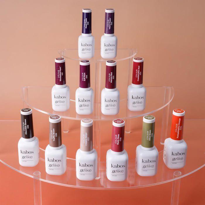Vernis à ongle - Kabos Gelike 031 - Violet - Hybride UV LED - 8 ml