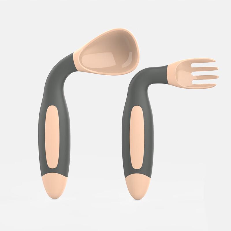 BIBOO Bendable Baby Feeding Utensil Set