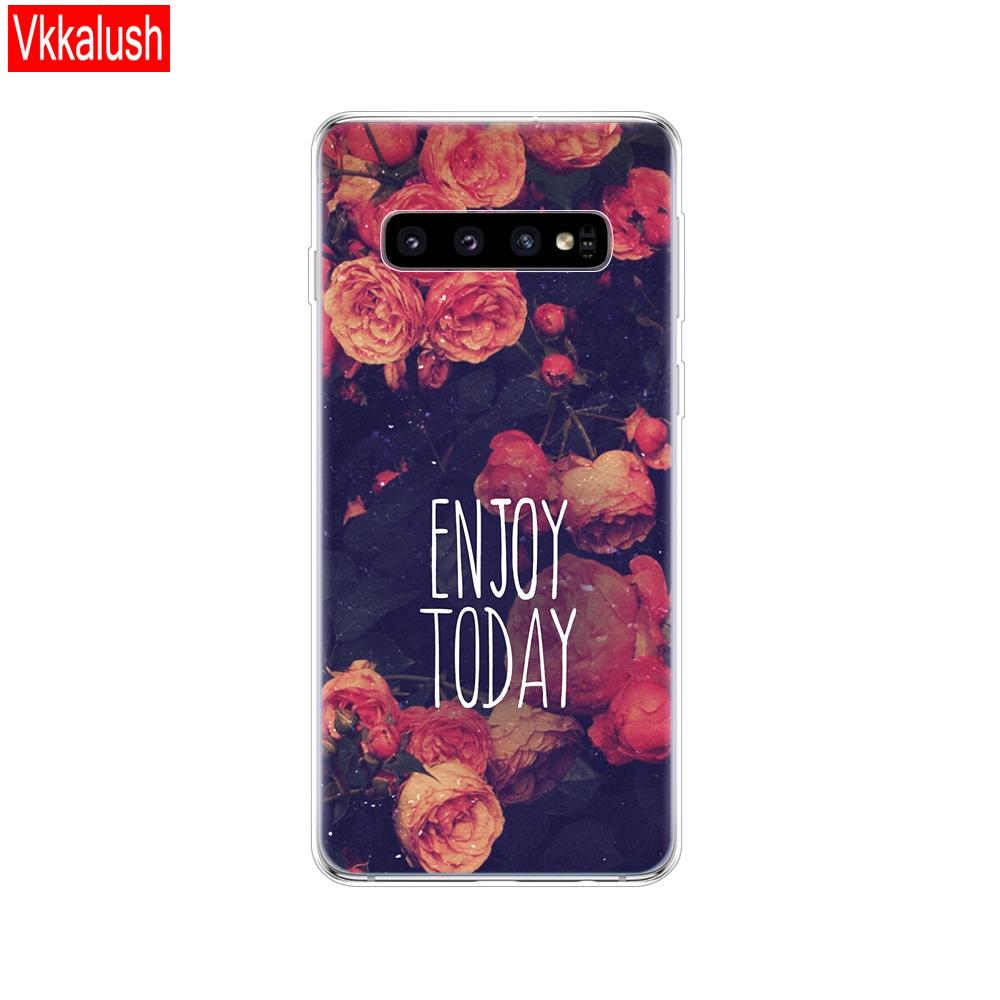 Pouzdro pro Samsung Galaxy S10 S10 Plus Vtipné silikonové TPU pouzdro pro telefon S10 E Pouzdro pro Samsung S10 Plus G975F S 10 SM-G973F