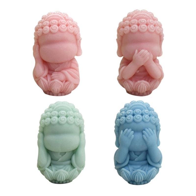 Statue Candle Mold for Making Candle Gypsum Ornaments Home Decorations DIY Craft,  3D Statue Candle Silicone Mold