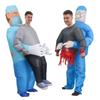 Halloween Funny Inflatable Suit Terrifying Bleeding Surgeon Costume Adult Cosplay Horror Party Hosting