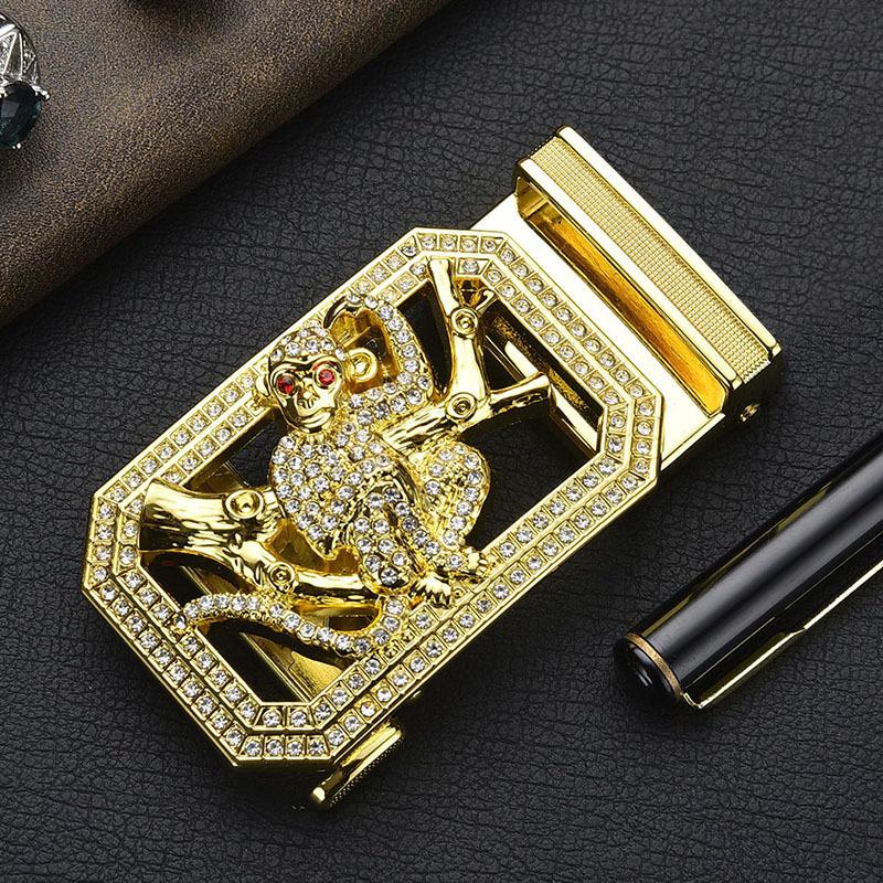 Fibbia per cintura dodici segni zodiacali Meimeier, fibbia per cintura alla moda casual in lega, testa di cintura, fibbia automatica