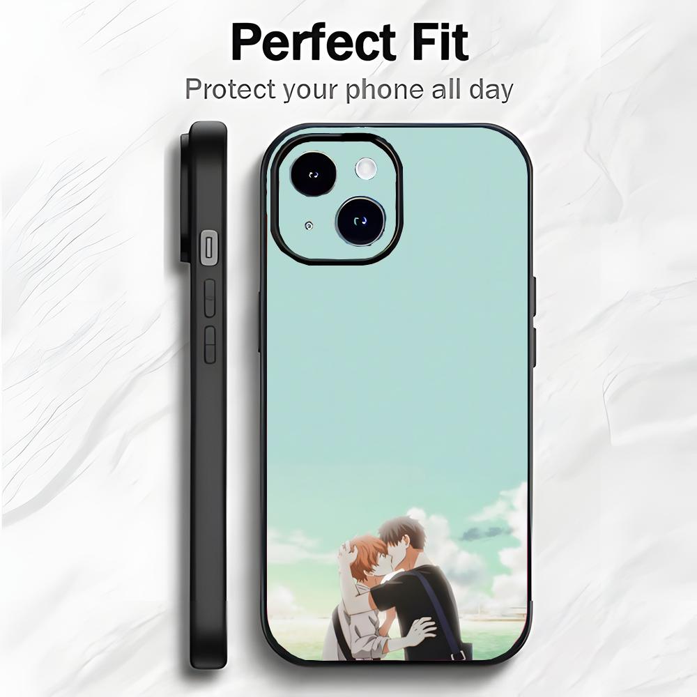 Heartfelt Japanese Anime G-Given Phone Case Phone Case Soft Packaging Lightweight For iPhone17 16 15 14 13ProMax