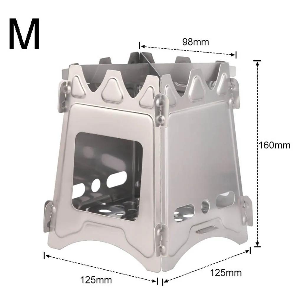 

Уличная дровяная печь для пикника, кемпинга, кипячения воды, удобная и складная уличная печь для барбекю, дровяная печь для кемпинга
