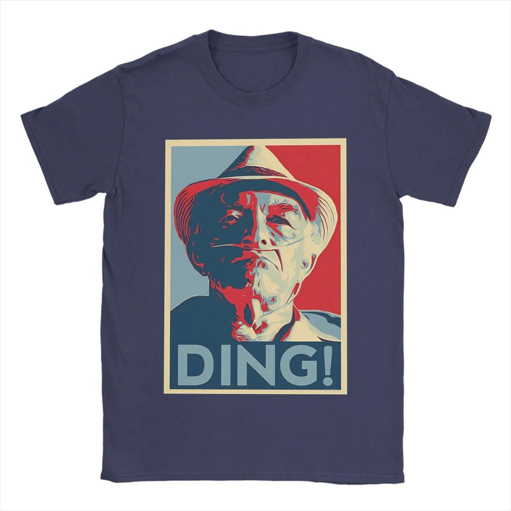 Don Hector Ding Ding TShirt Summer Breaking Bad Hippie TShirts Unisex Cotton Crew Neck Oversized Top Tees Short Sleeves