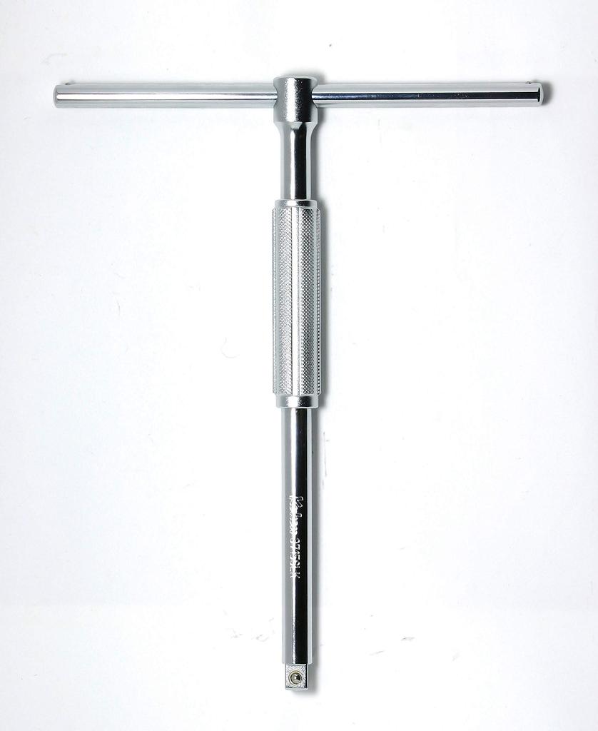 Yamashita Industrial Research Institute Koken 3/8" (9.5mm) SQ. T-Shaped Slide Spin Handle 3715SLK