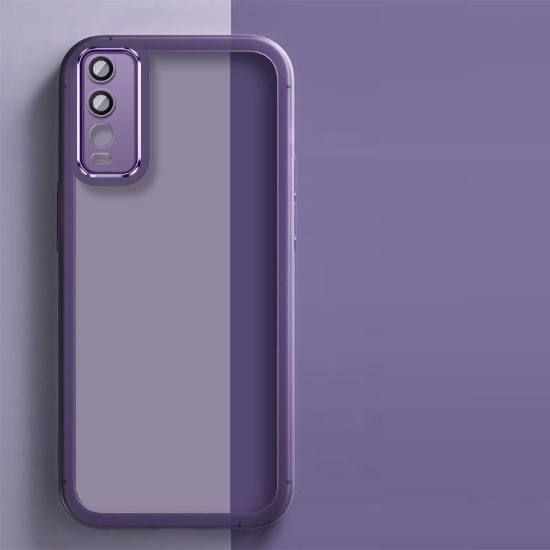 

For Vivo Y20 Case Vivo Y20i Phone Case vivo Y12s Cover vivo Y11S Y20A Y20G Y20S 20T Cover Shookproof Plating Silicone back cover vivo Y20i