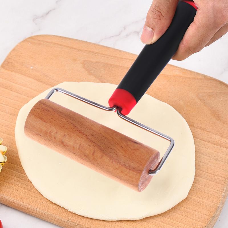 

Rolling Pin Pastry Pizza Fondant Bakers Roller Metal Kitchen Tool For Baking Dough Pizza Cookies Cooking Tool Onesize