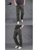 Herren Outdoor Winter Casual Multi-Pocket Fleece-gefütterte Cargohose