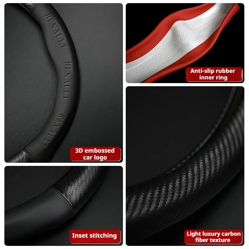 For Renault 2026 New Hub Caps Car Steering Wheel Cover For Renault Scenic Clio Laguna 2 3 4 5 Kangoo Fluence Megane Trafic Talis