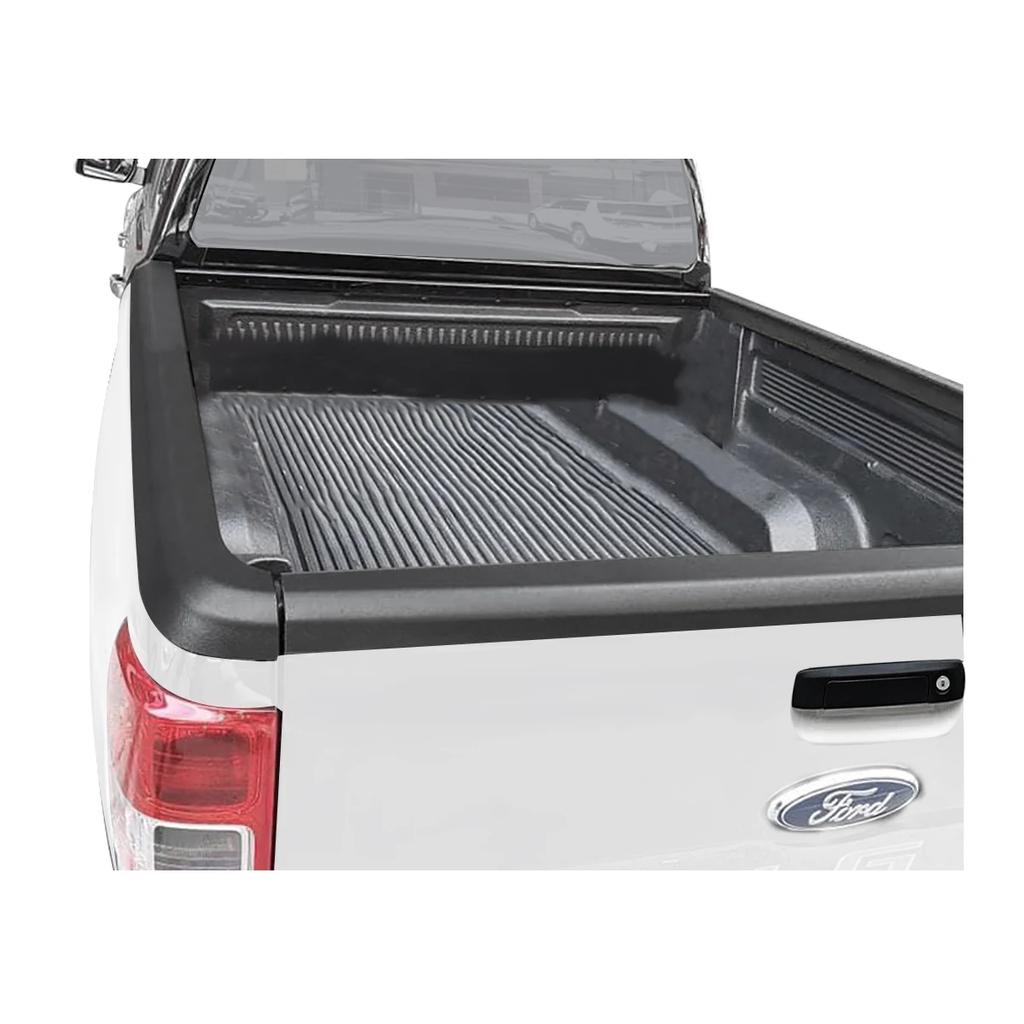 Tailgate Rail Guard Cap Protector Tail Gate Cover For Ford Ranger 2012-2025 XLT XLS Wildtrak Limited Sport 3pcs Rail Guard Cover