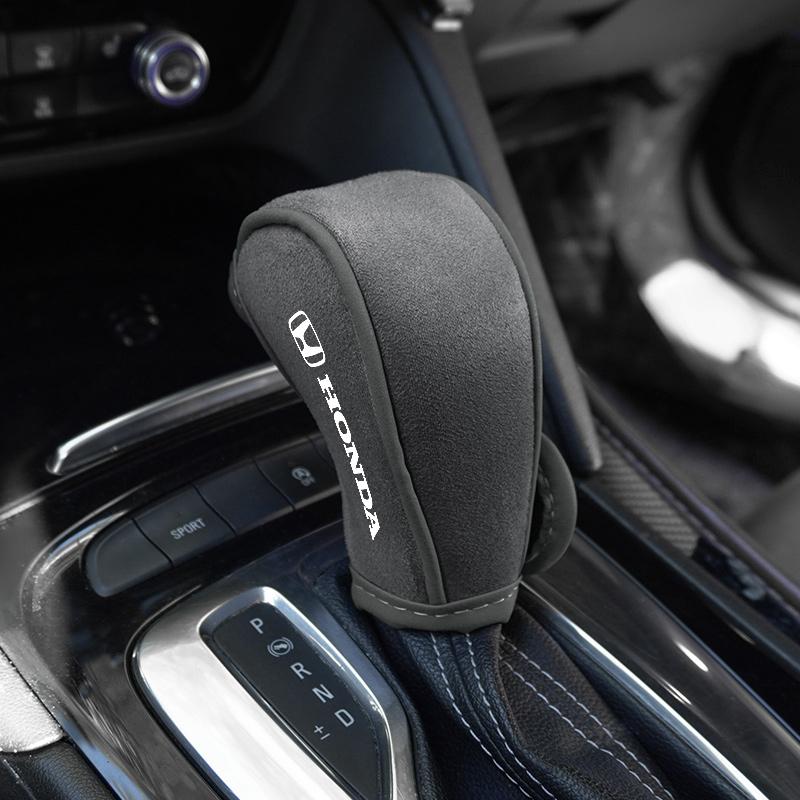 

Car Gear Shift Knob Cover Handbrake Cover For Honda Civic Accords Fit City Vezel CRV Odyssey Pilot Jazz Hrv CBR VTEC VFR Insight