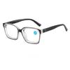 New Fashionable Large Frame Presbyopia Glasses Ultra Light High-definition Anti Blue Light Spring Leg Glasses Diopter To +4.0